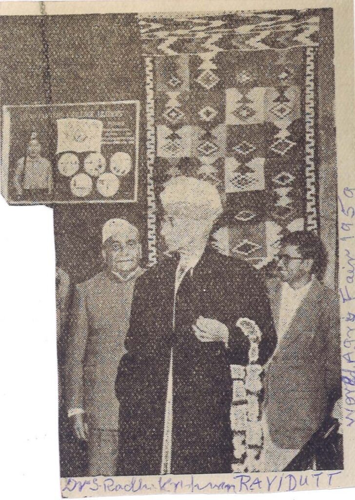 Dr S Radhakrishnan and Mr. Ravi Dutt